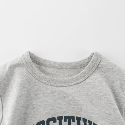 Summer Baby Kids Boys Cartoon Pattern T-shirt and Shorts Clothing Set