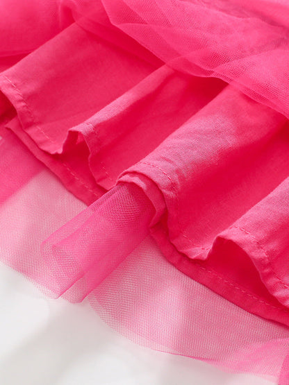 Girls’ Clothing Summer Collection – Teddy Sequin Children’s T-Shirt Dress